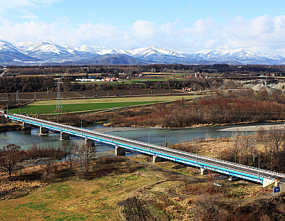 上川橋 遠景